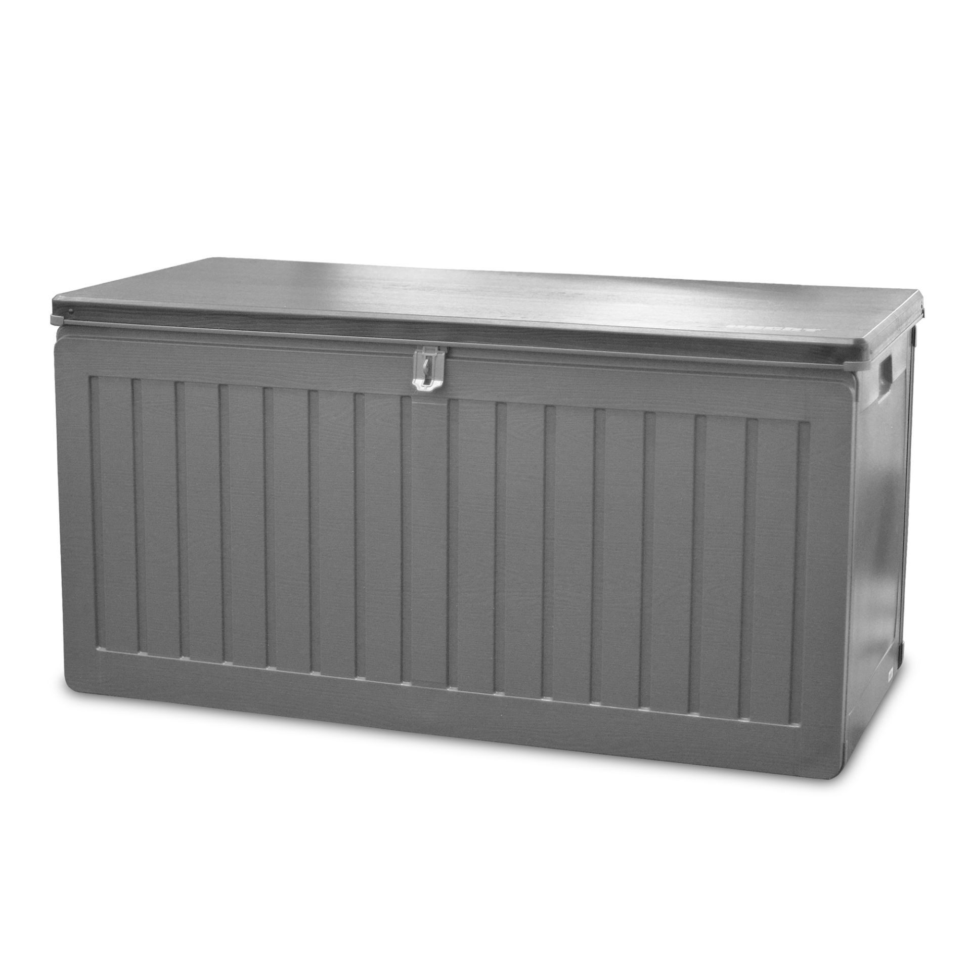 Hecht Auflagenbox BOX L 270 Liter Gartenbox Kissenbox wetterfest (1 St), UV-beständig abschließbar Outdoor Aufbewahrungsbox