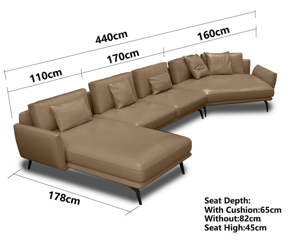 Ecksofa Made Sofort, Teile, Polster Möbel Ecksofa Europe Wohnzimmer JVmoebel Sofa in Italienische Eckgarnitur 3