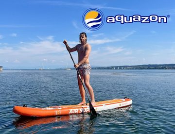 AQUAZON Inflatable SUP-Board SUP Stand up Paddling Board GLIDER AIR 345 11'3 GFK Paddel Allrounder