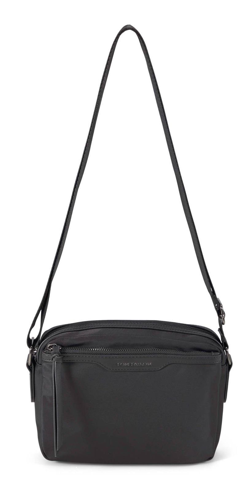 TOM TAILOR VIONA Damen Maskentasche – Nylon, Mit Reißverschlussfächern & Verstellbarem Gurt