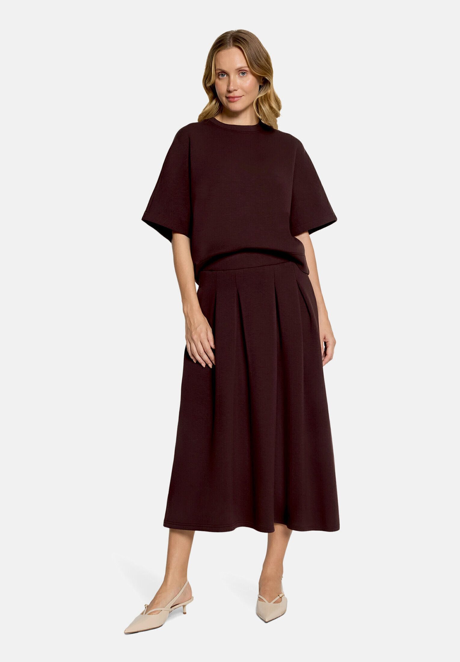 Vera Mont Maxirock Damen mit Gummizug