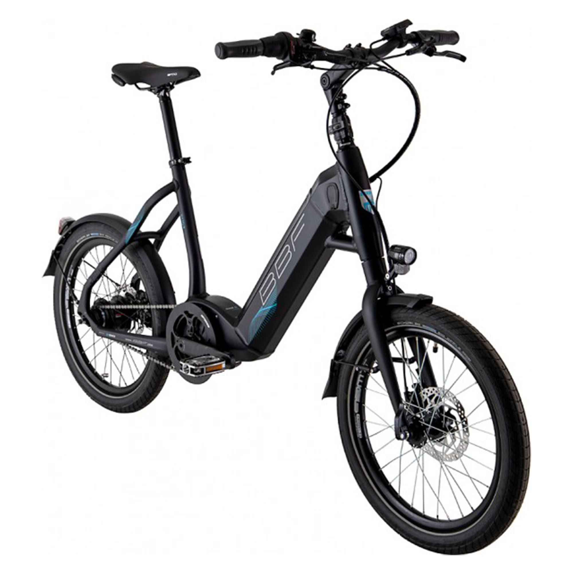 BBF Bikes E-Bike 20 Zoll BBF Namur 8-Gang, 8 Gang, Mittelmotor