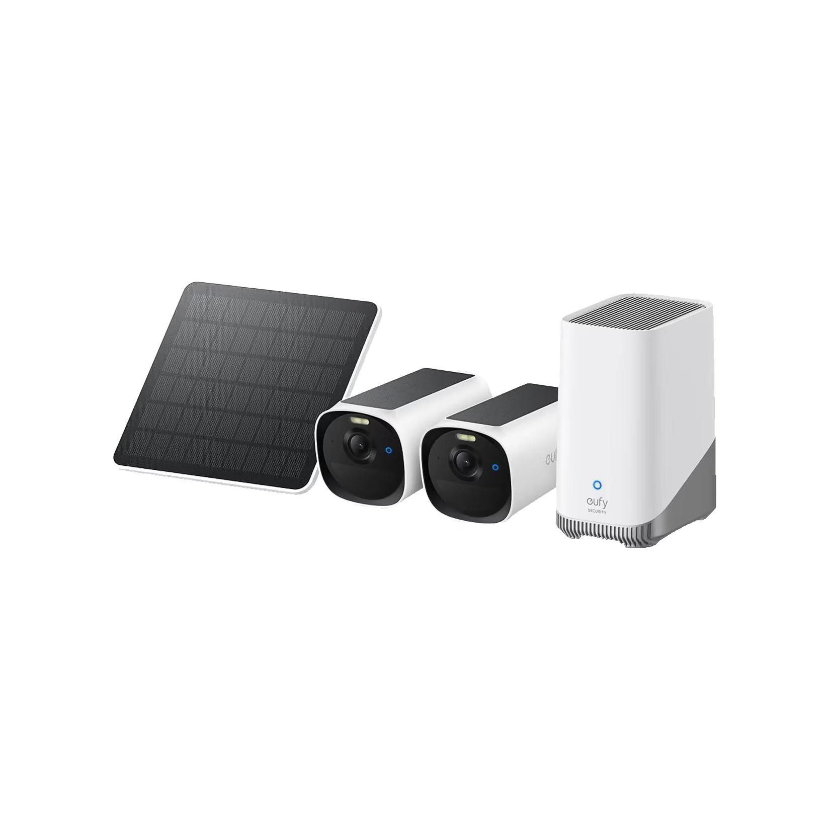 eufy Überwachungskamera E40 (Sicherheitsüberwachung für Außenbereiche mit KI und Solarstrom)