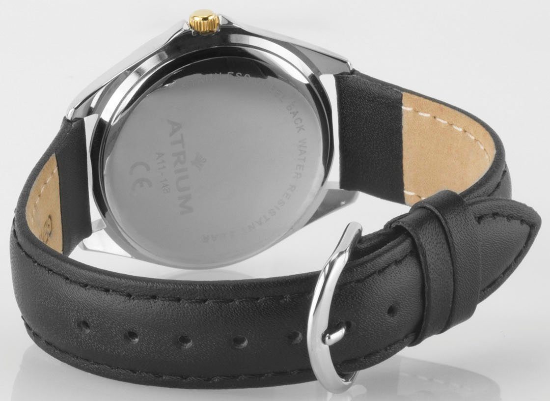 Atrium Quarzuhr A11-14B, Armbanduhr, Damenuhr, Lederarmband günstig online kaufen