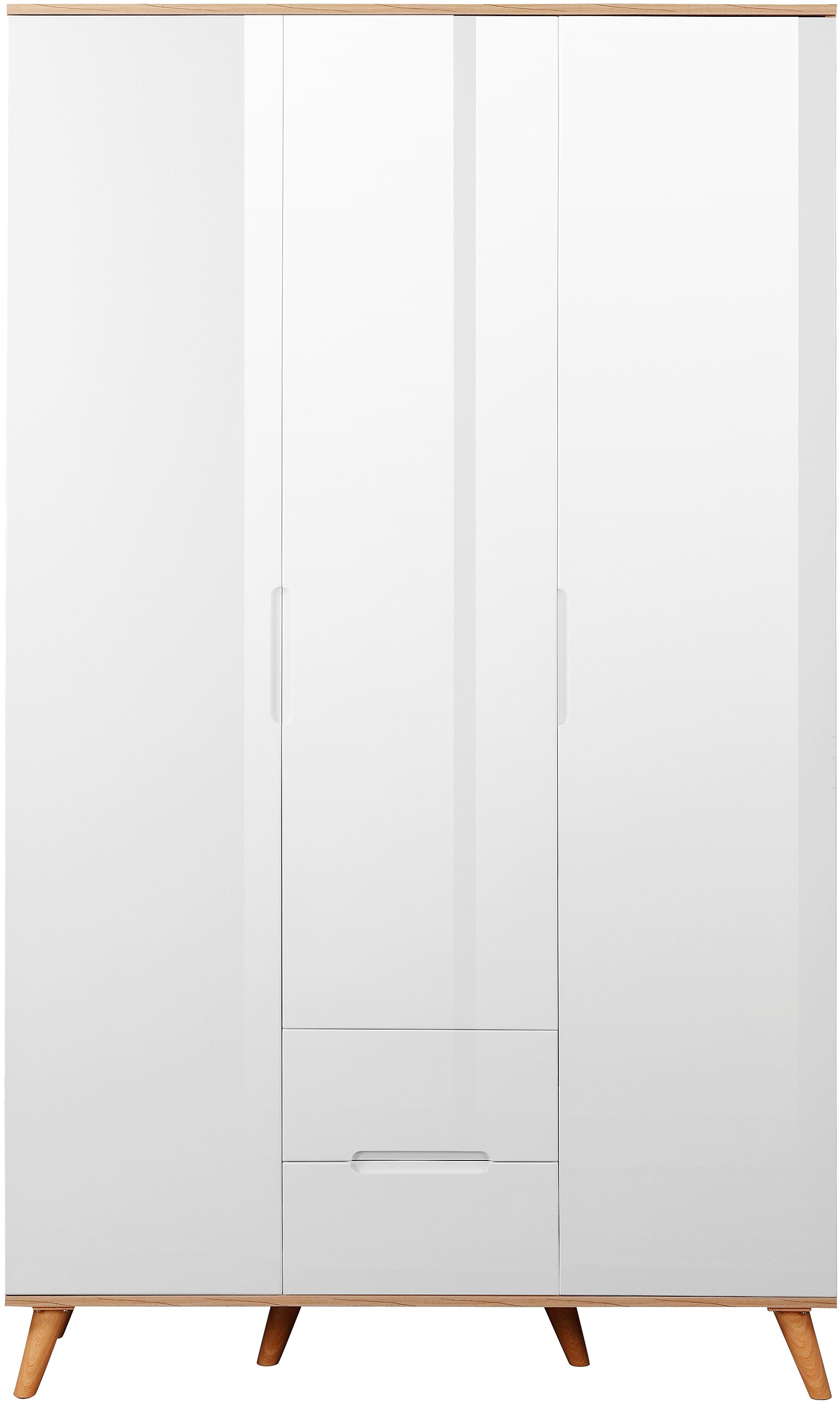 andas Kleiderschrank "Lund Schlafzimmerschrank Bestseller im skandinavische günstig online kaufen