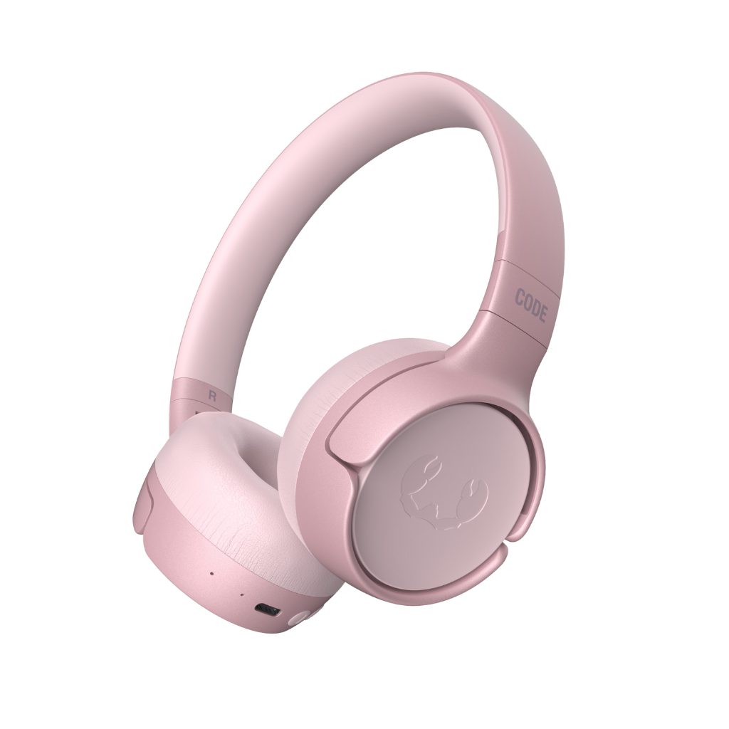 Fresh´n Rebel Code Fuse wireless Kopfhörer (Kabellose Freiheit, Faltbares Design, Lange Wiedergabezeit: Bis zu 30 Stunden) Smokey Pink