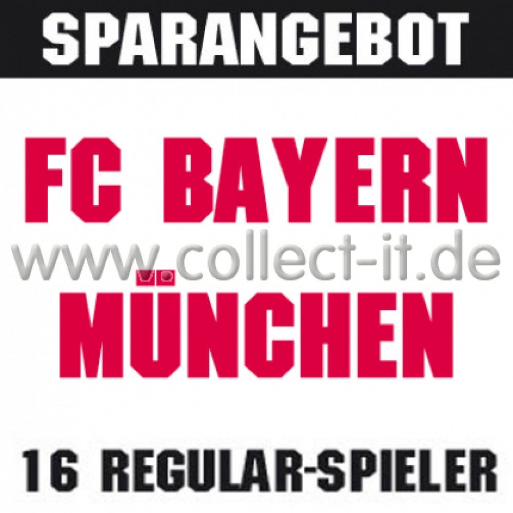 Topps Sammelkarte Mannschafts-Paket - FC Bayern München - Saison 2015/16