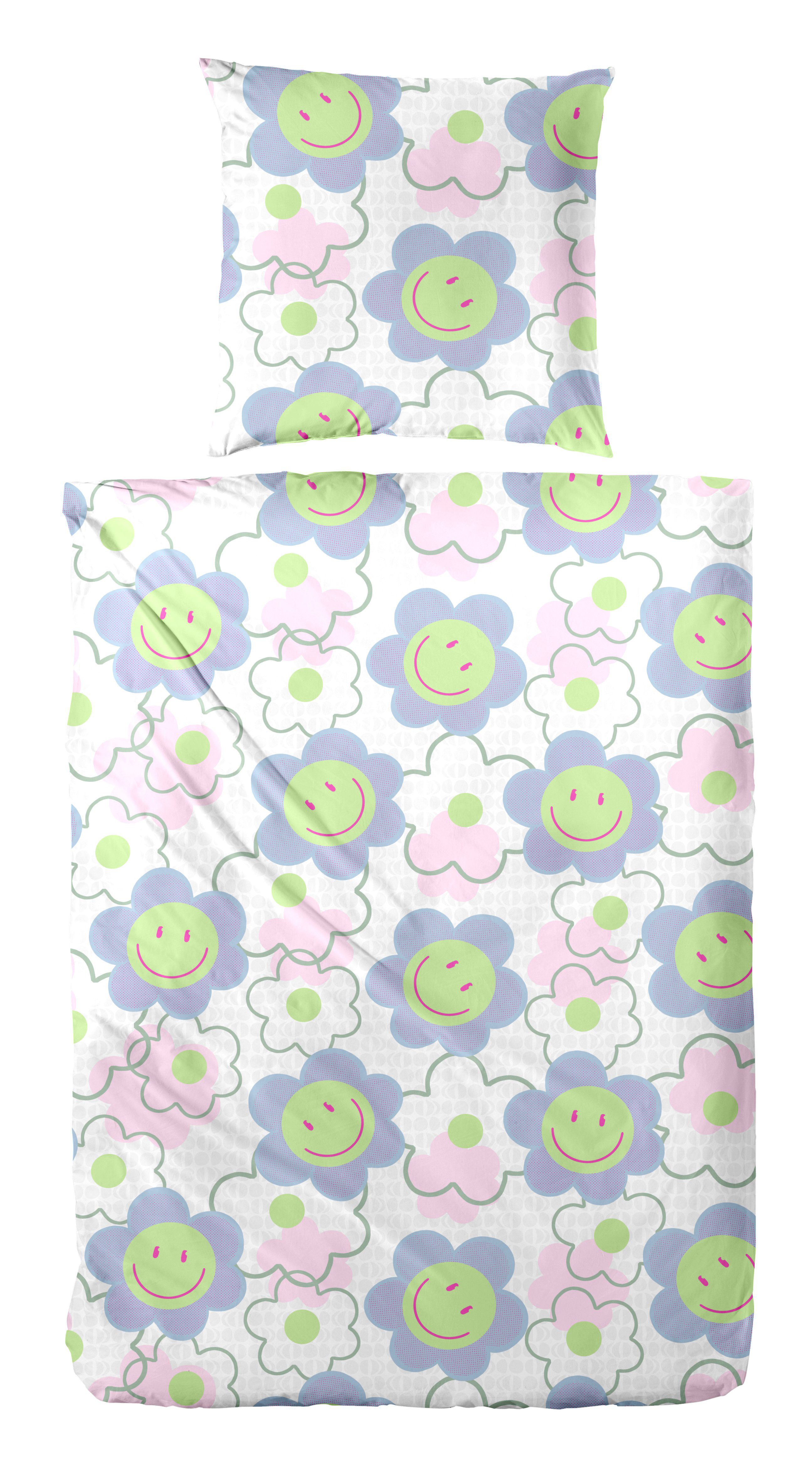 Primera Bettwäsche Renforce-Bettwäsche Smile for me, günstig online kaufen