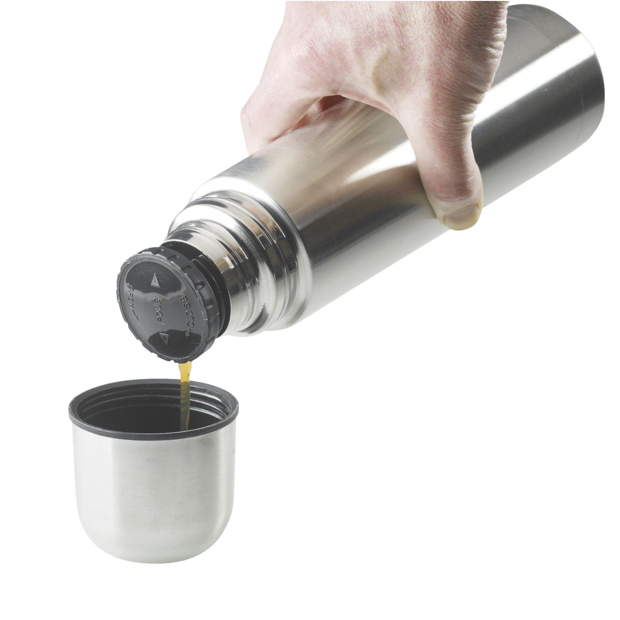 GRÄWE Isolierflasche GRÄWE Isolierflasche mit Drehverschluss, Serie Thermohome