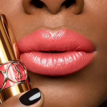 YVES SAINT LAURENT Lippenstift Rouge Volupte Shine 43 Rose Rive Gauche, 3,2gr