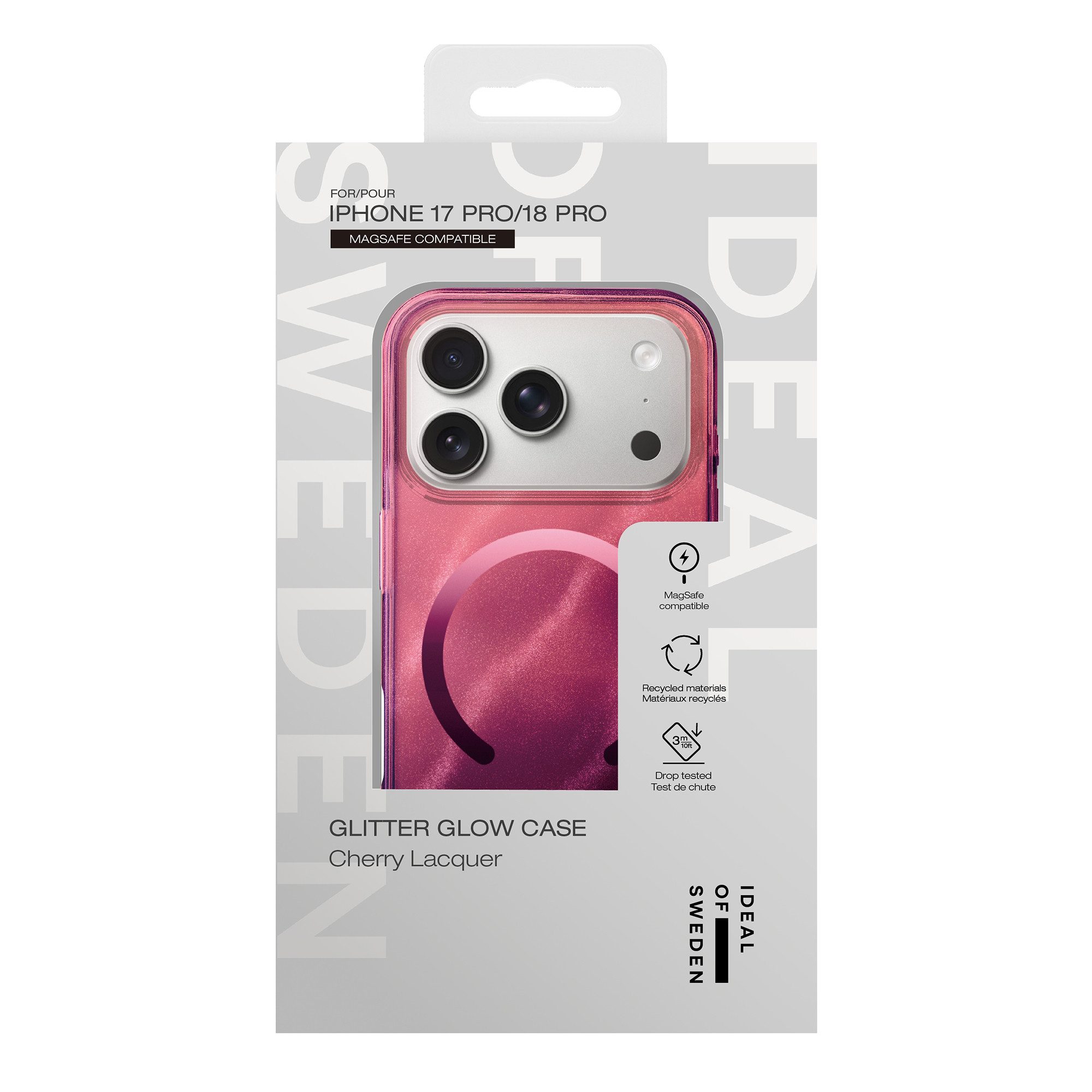iDeal of Sweden Backcover iDeal of Sweden Clear Case MagSafe Apple iPhone 18 Pro / 17 Pro - Cher – Bild 4 von 4