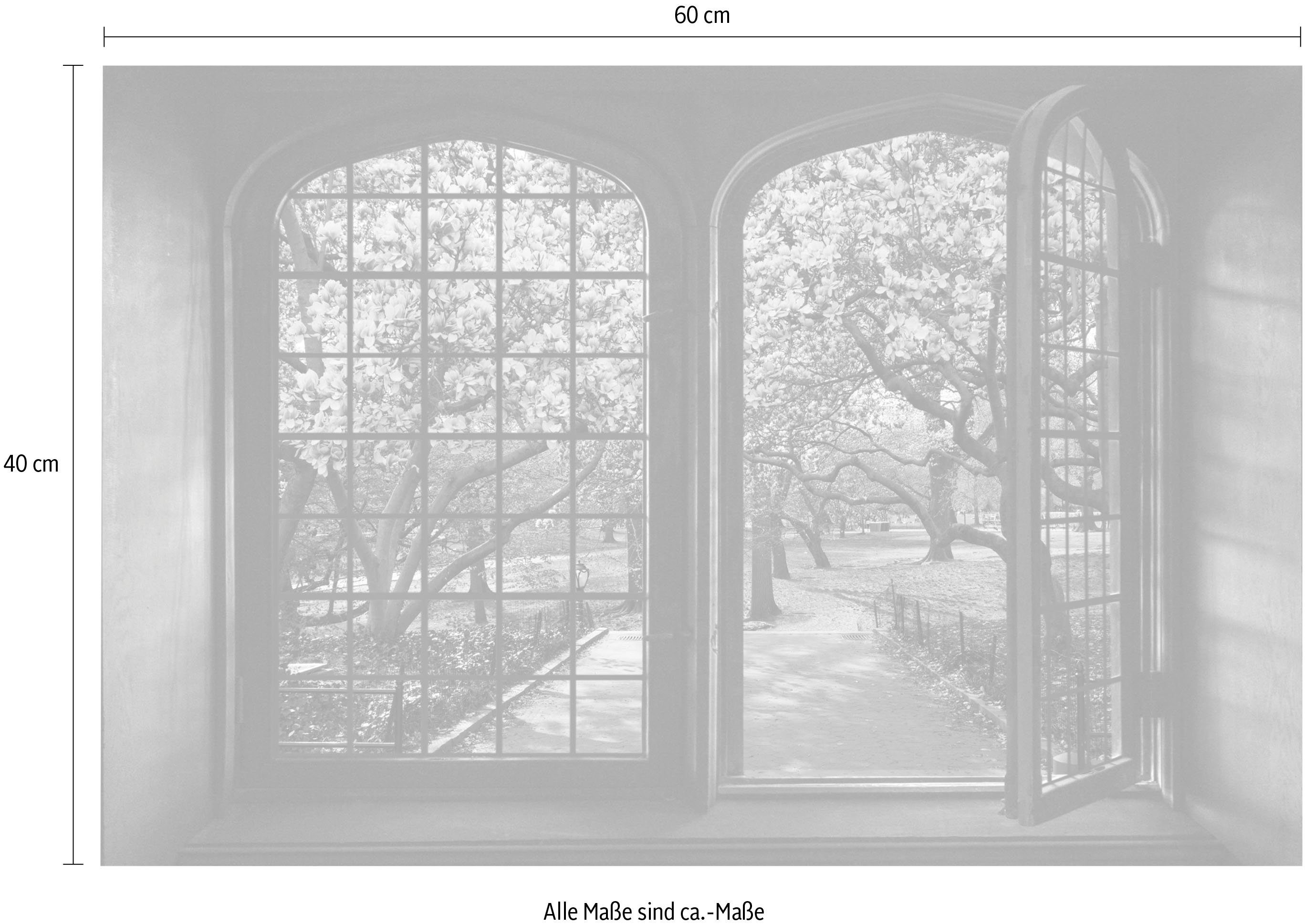 queence Wandsticker Kirschblüten, Wandsticker, Wandbild, selbstklebend, 3D, Fenster