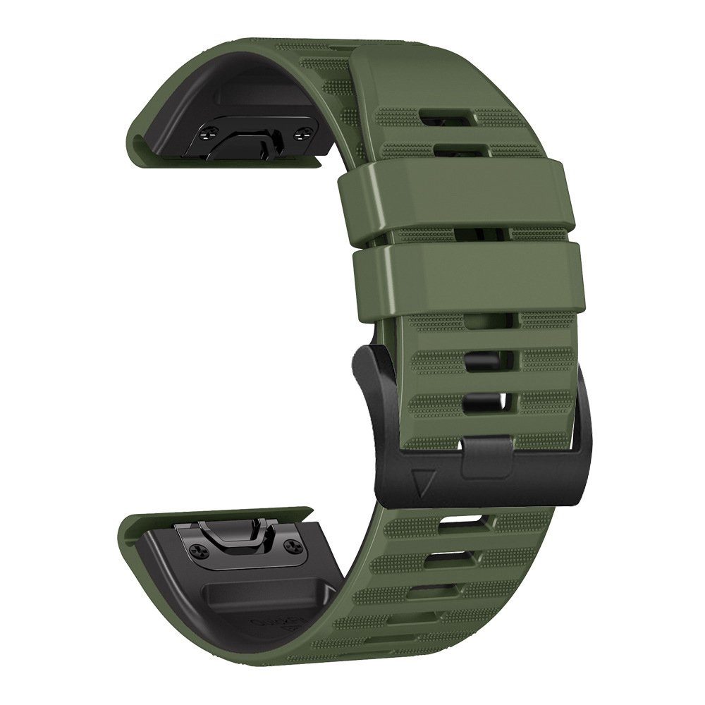 GelldG Armband Armband für Garmin Fenix 6/Fenix 6 X/Fenix 7/Fenix 7 X, Estrazarmband grün