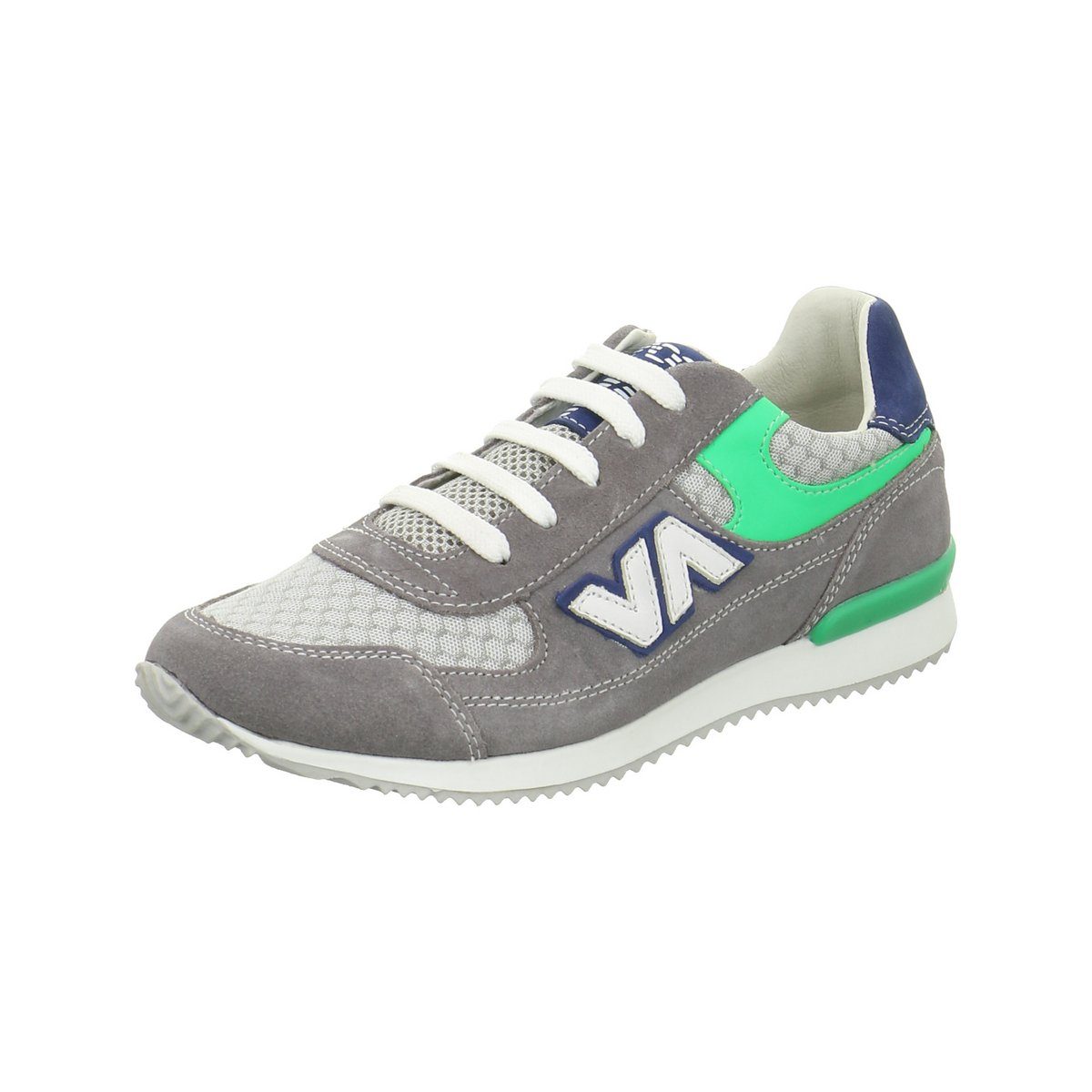 Vado grau regular fit Schnürschuh (1-tlg)