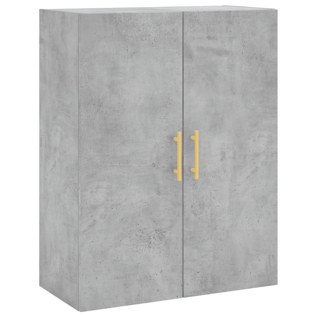 vidaXL Hängeschrank Wandschrank Betongrau 69,5x34x90 cm günstig online kaufen