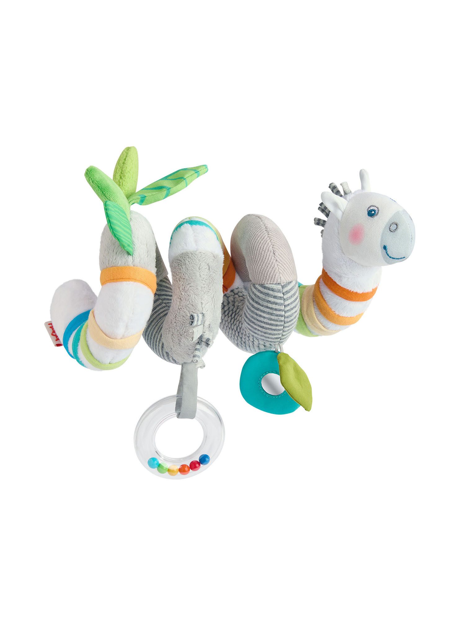 Haba Krabbelrolle Mobile-Spirale Zebra, Spielrolle, Motorikrolle, Babyrolle