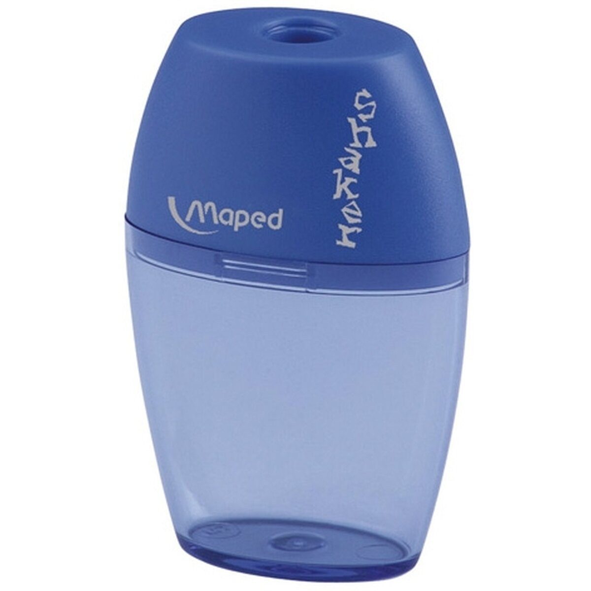 MAPED Anspitzer Spitzer mit Auffangbehälter Shaker farbig sortiert