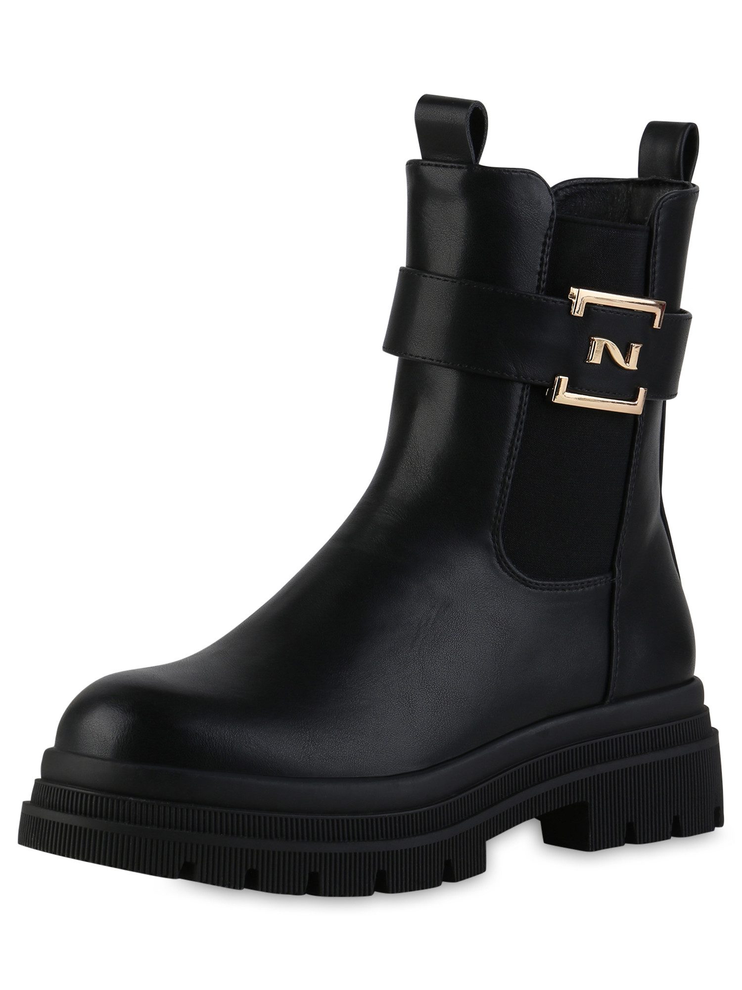 VAN HILL 841854 Plateaustiefelette Schuhe günstig online kaufen