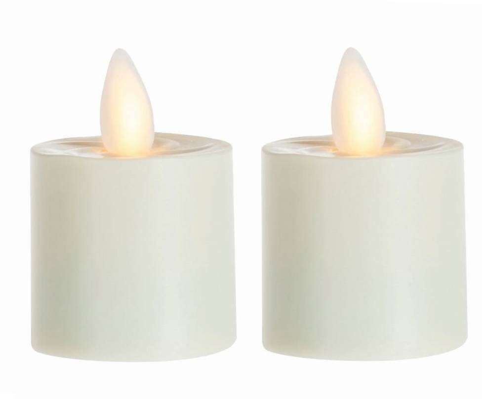 LED-Kerze 2er Set Sompex Flame LED Teelicht
