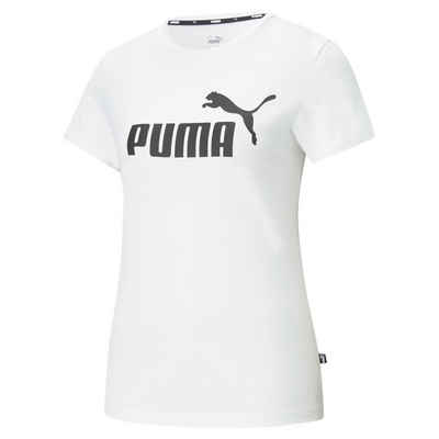 PUMA Trainingsshirt Essentials Logo Damen T-Shirt