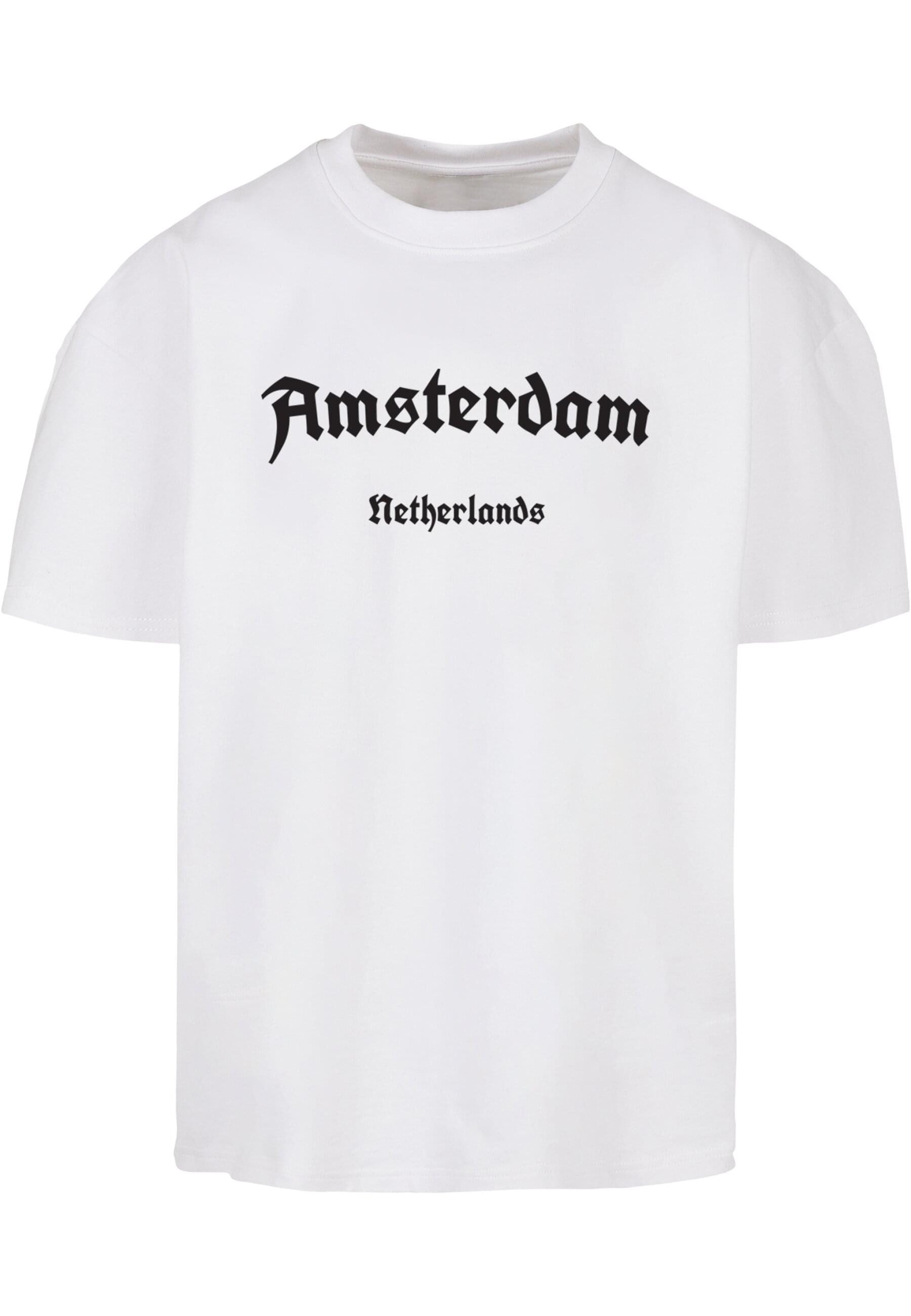 Merchcode T-Shirt Merchcode Herren Amsterdam Ultra Heavy Cotton Box T-Shirt (1-tlg)