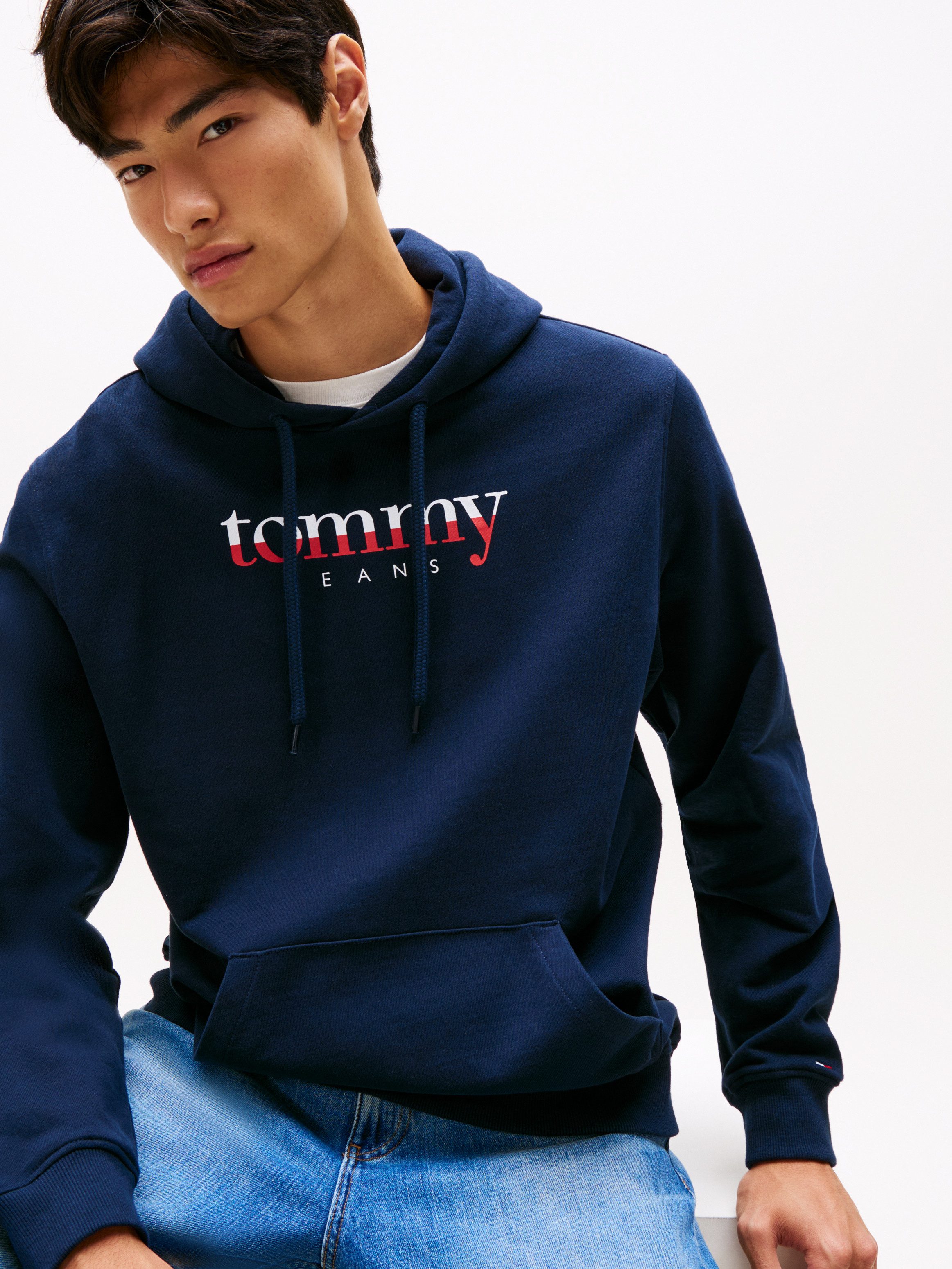 Tommy Jeans Hoodie TJM DNA Sweatshirt, Reuglar Fit, mit Logo günstig online kaufen