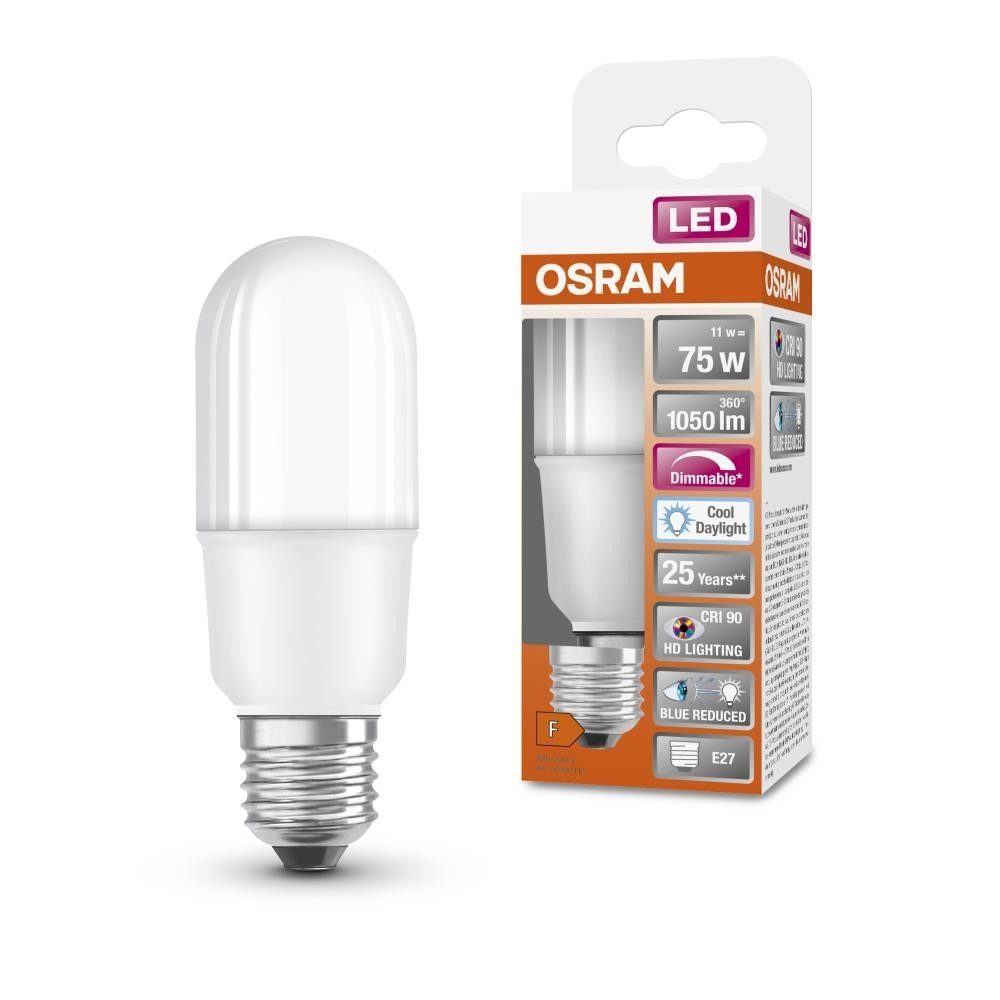 Osram LED-Leuchtmittel E27 LED LAMPE SUPERSTAR PLUS HD LIGHTING, E27, Tageslichtweiß