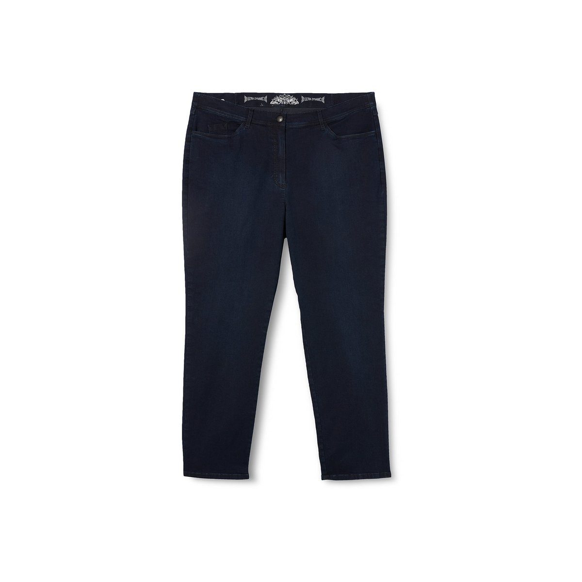 MIT BRAX BLUE (23) EFFEKT uni RAPHAELA 5-Pocket-Jeans DARK by (1-tlg)