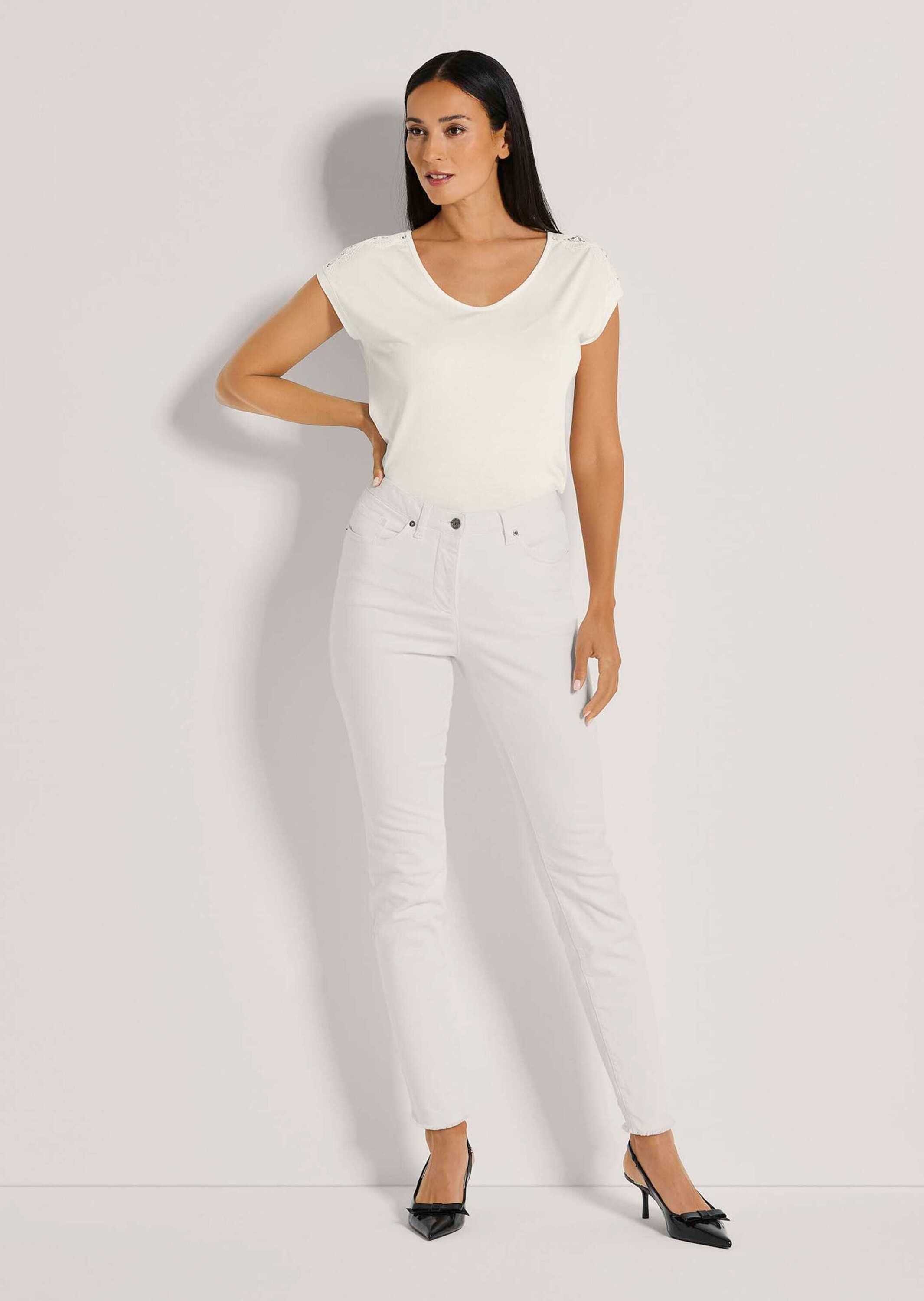 MADELEINE Gerade Jeans Mid Waist Skinny-Hose günstig online kaufen