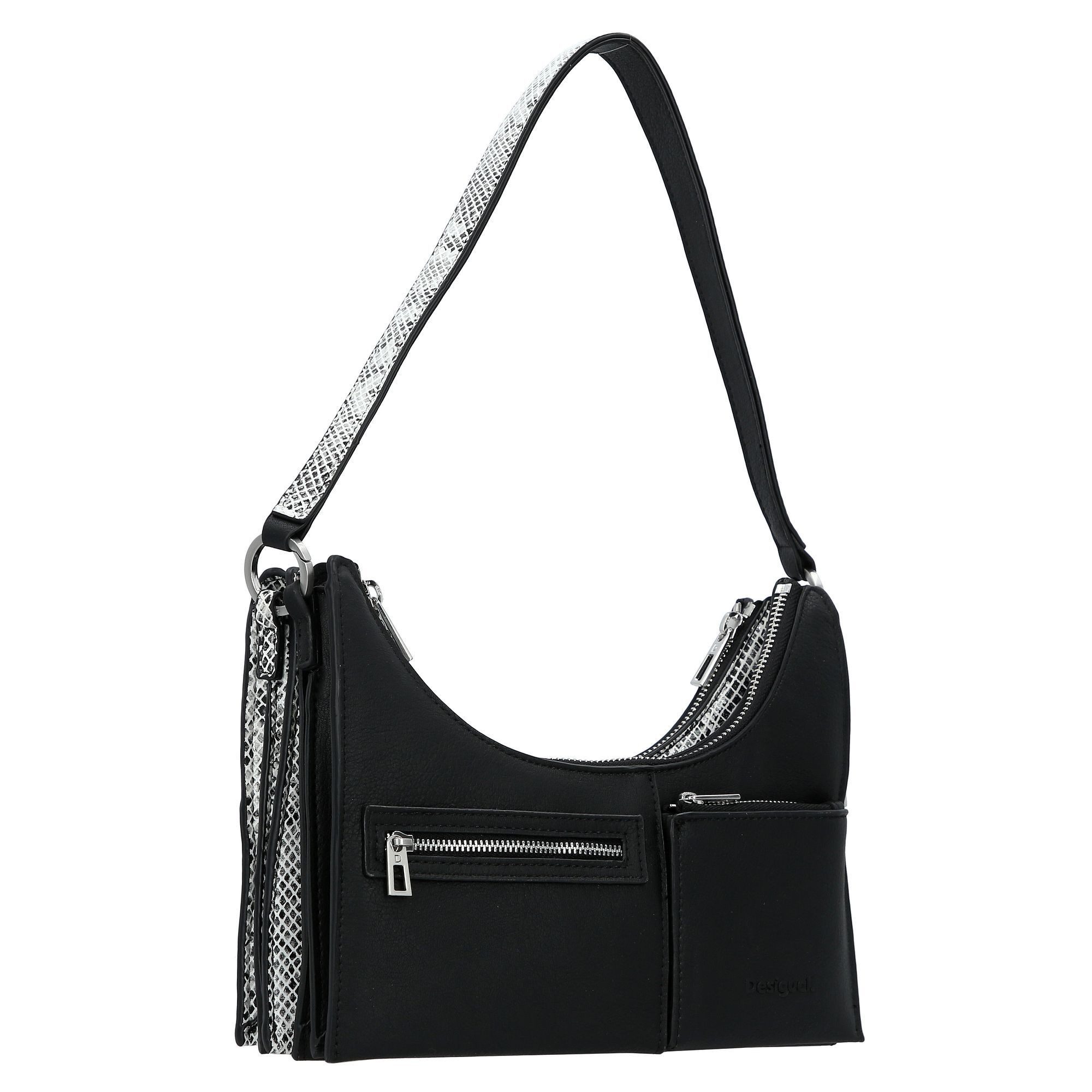 Desigual Schultertasche Delta, Polyurethan