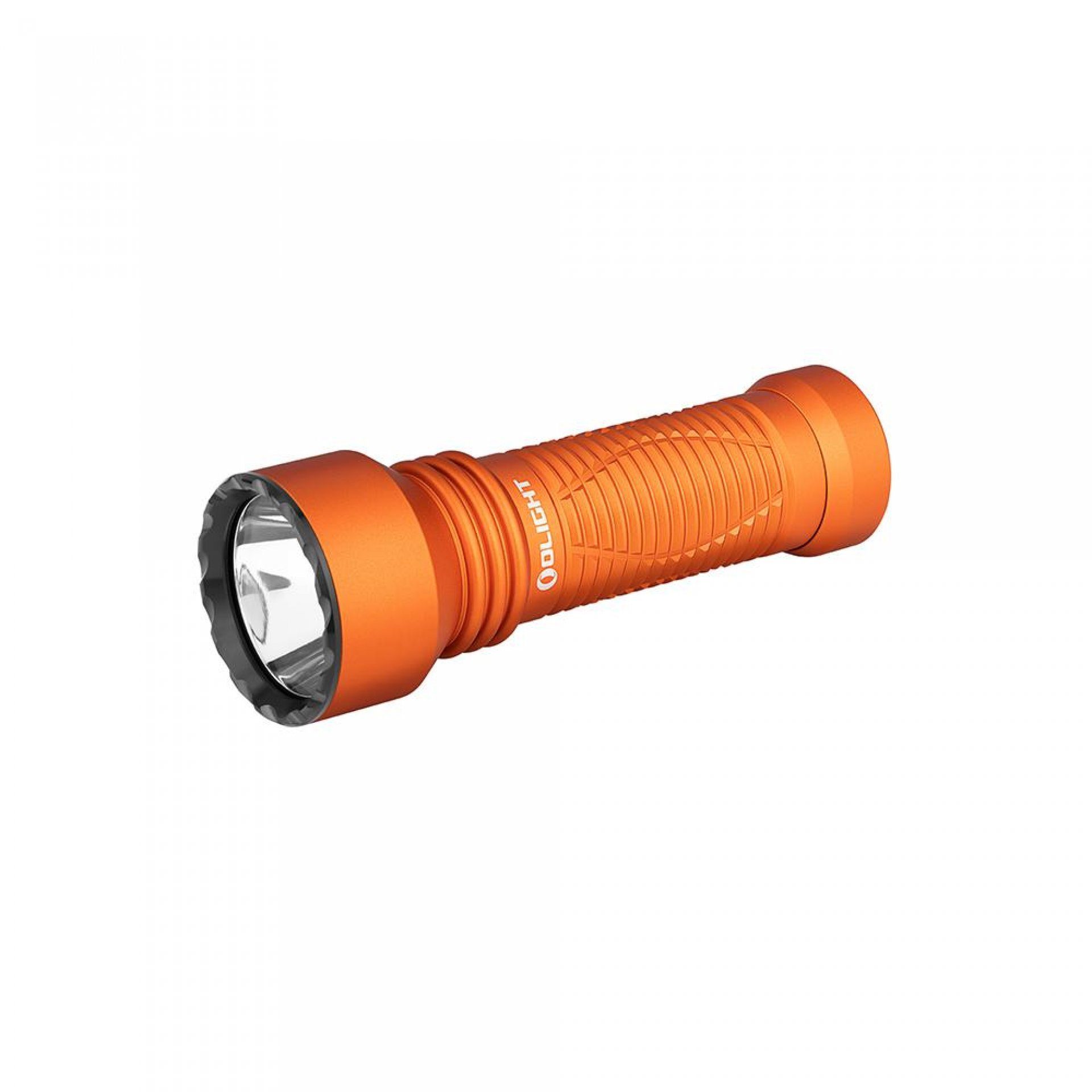 OLIGHT LED Taschenlampe Javelot Mini LED taktische Taschenlampe mit einer runden Lichtquelle, wiederaufbare IPX8 zoombare Handlampe für Notfall, Patrouille, Camping Orange