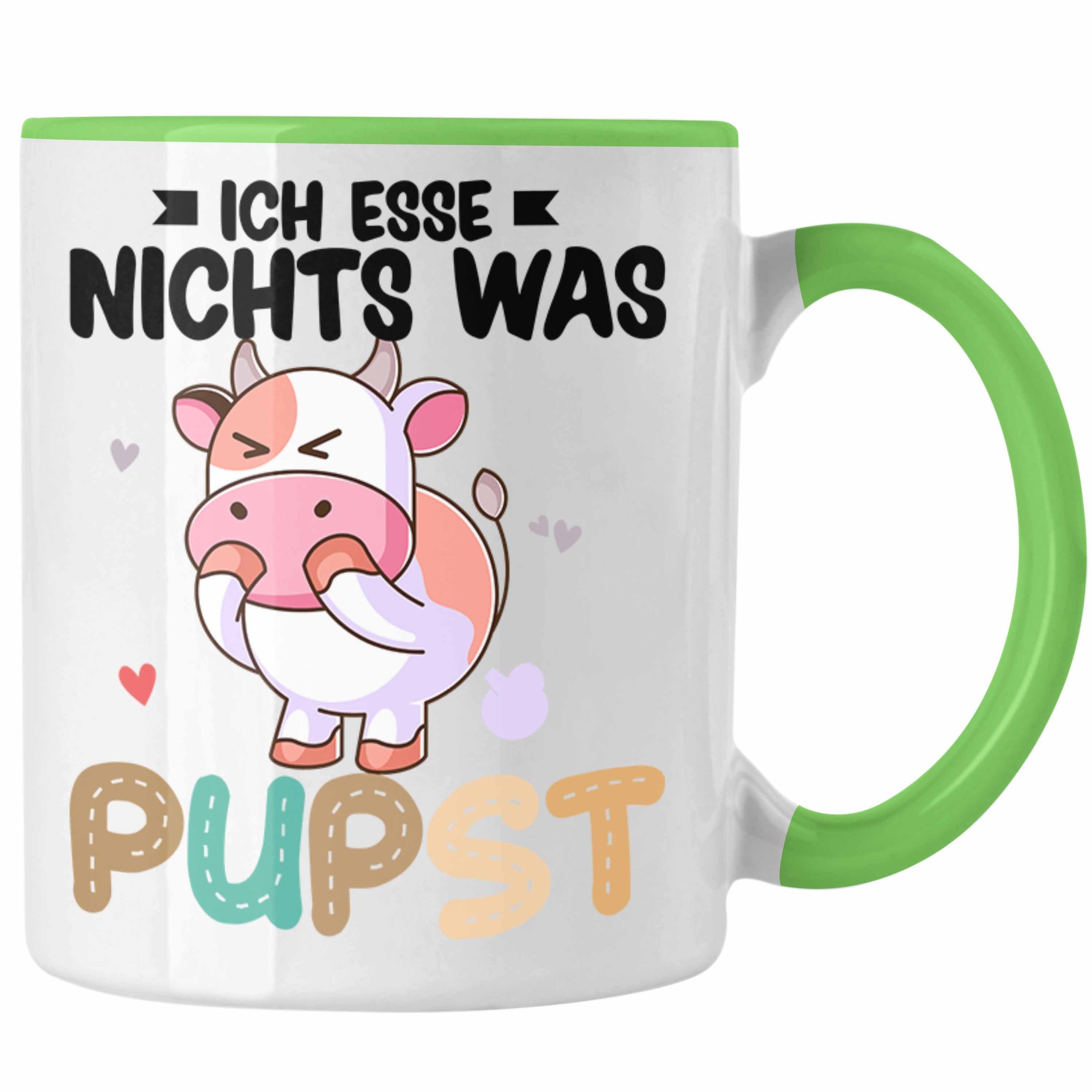 Trendation Tasse Trendation Veganer Tasse Geschenk Friends Not Food