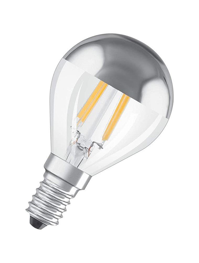 Osram Osram LED E14 G45 Kopfspiegel 5W = 35W Tropfen Warmweiß 2700K DIMMBAR  LED-Leuchtmittel, E14, Warmweiß