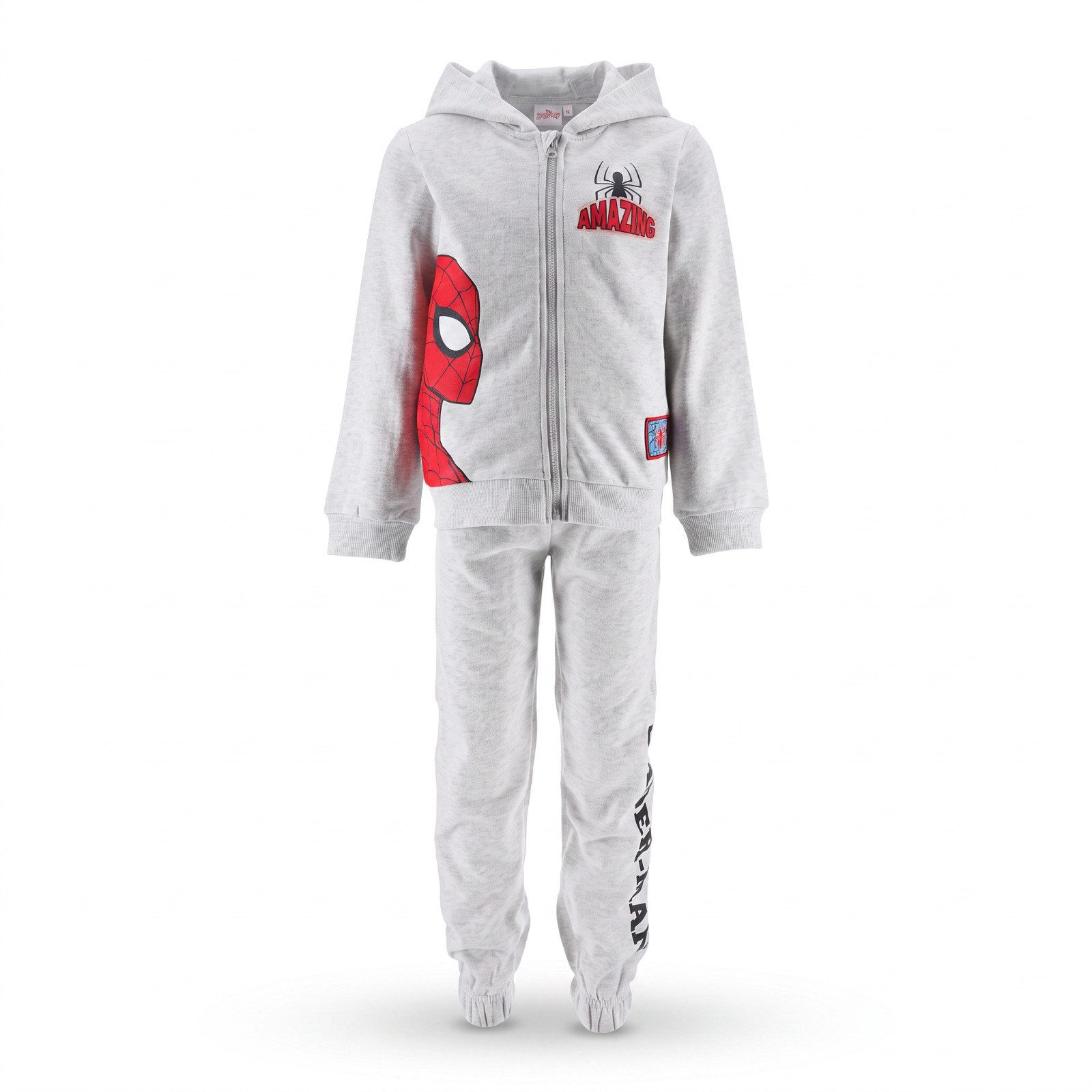 MARVEL Jogginganzug Marvel Spiderman Jogginganzug Sporthose Hose Jacke Gr. 98-128