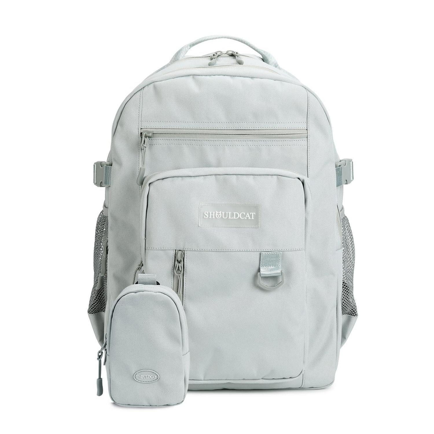 LuxusKollektion Schulranzen Rucksack Daypack mit 15.6" Laptopfach Grau