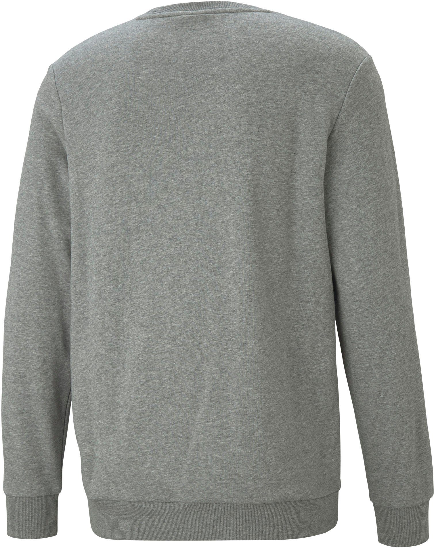 TR Kapuzensweatshirt CREW Gray Medium ESS LOGO PUMA BIG Heather