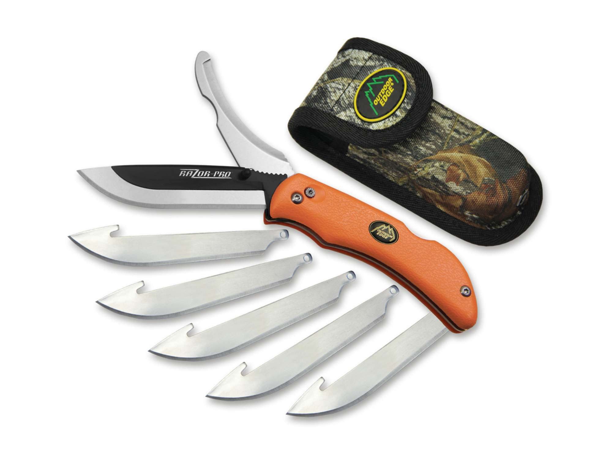 Outdoor Edge Taschenmesser Taschenmesser Razor Pro Orange Clam Pack