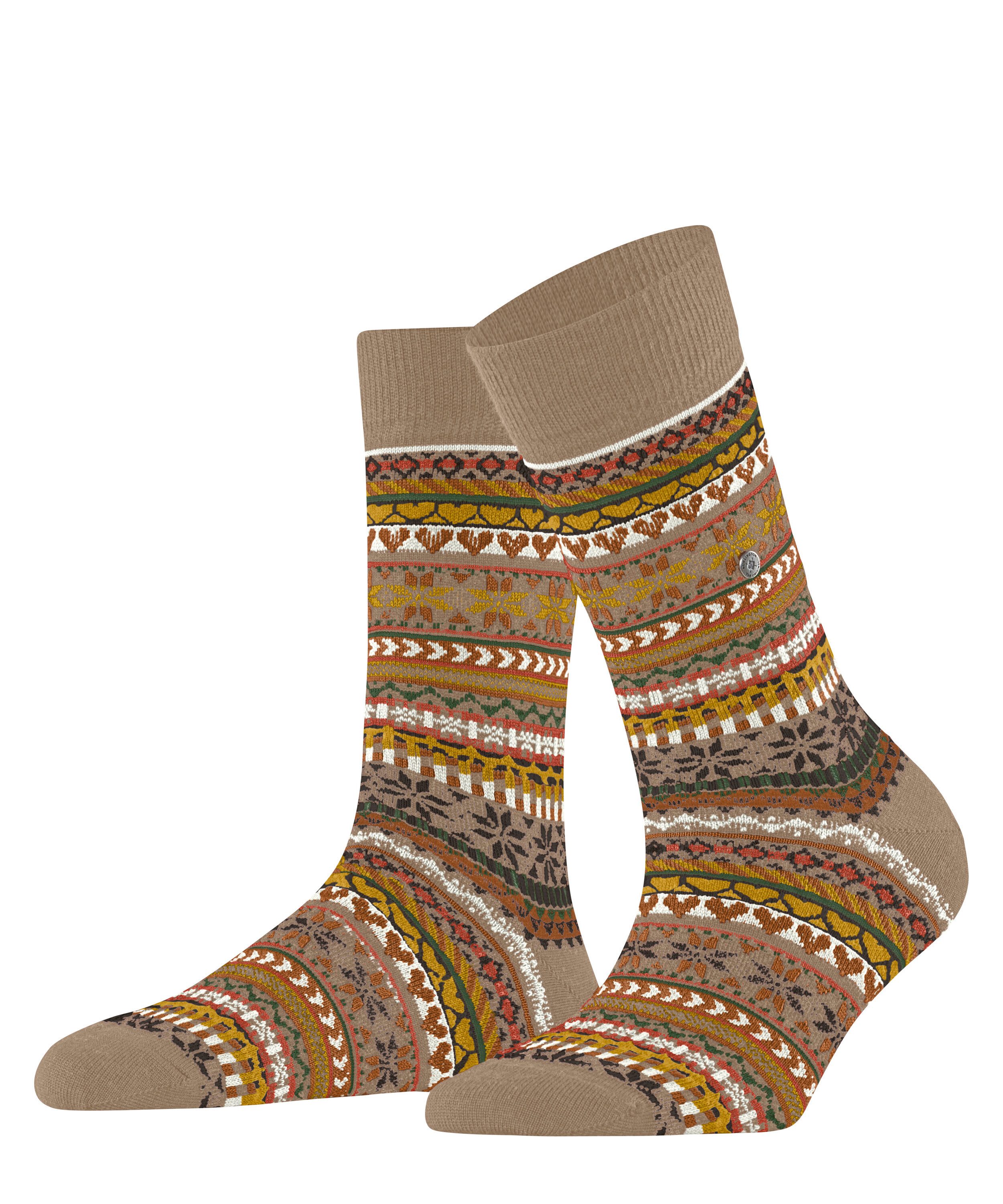 Socken Fair Isle Delight