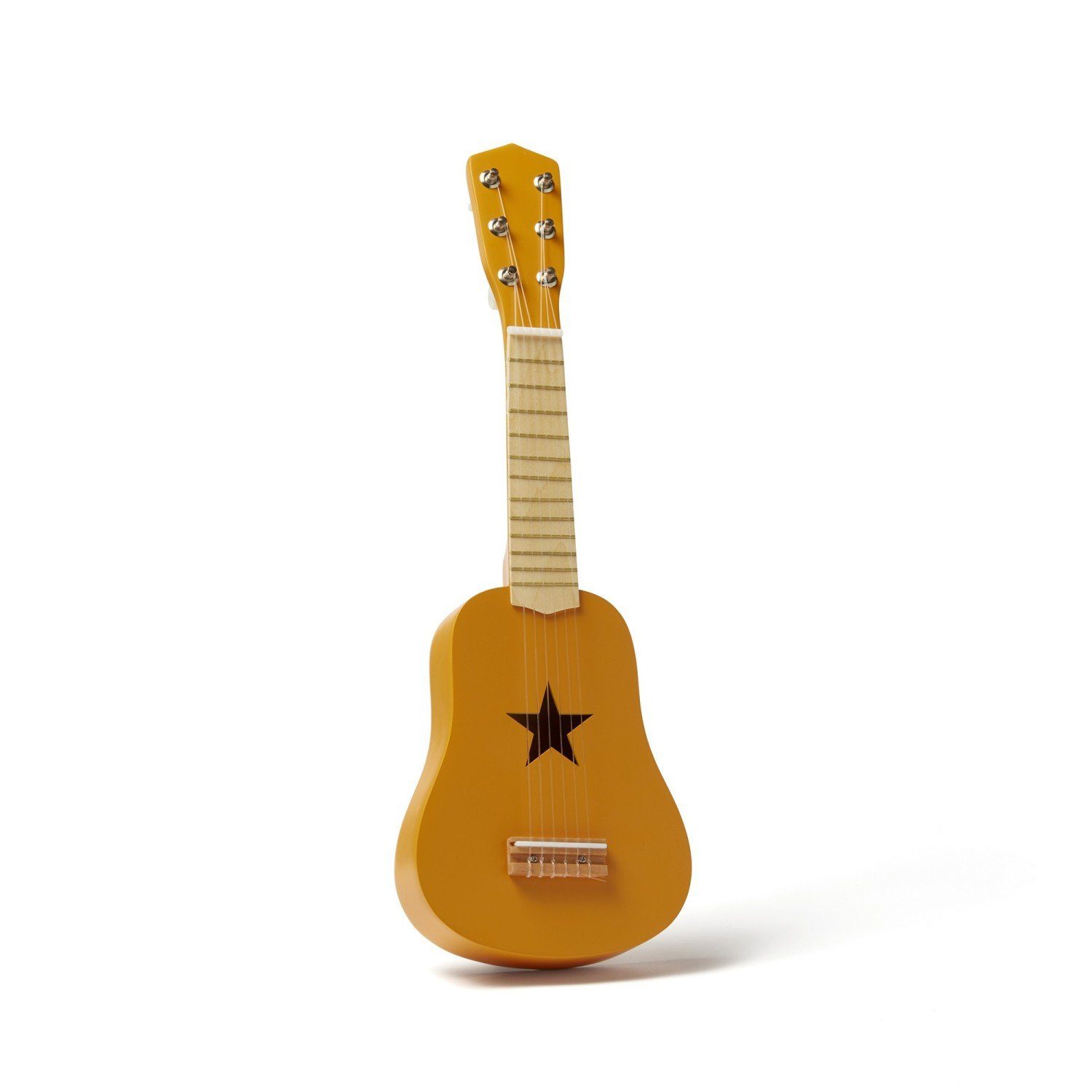 Kids Concept Spielzeug-Musikinstrument Meine erste Gitarre gelb 53cm günstig online kaufen
