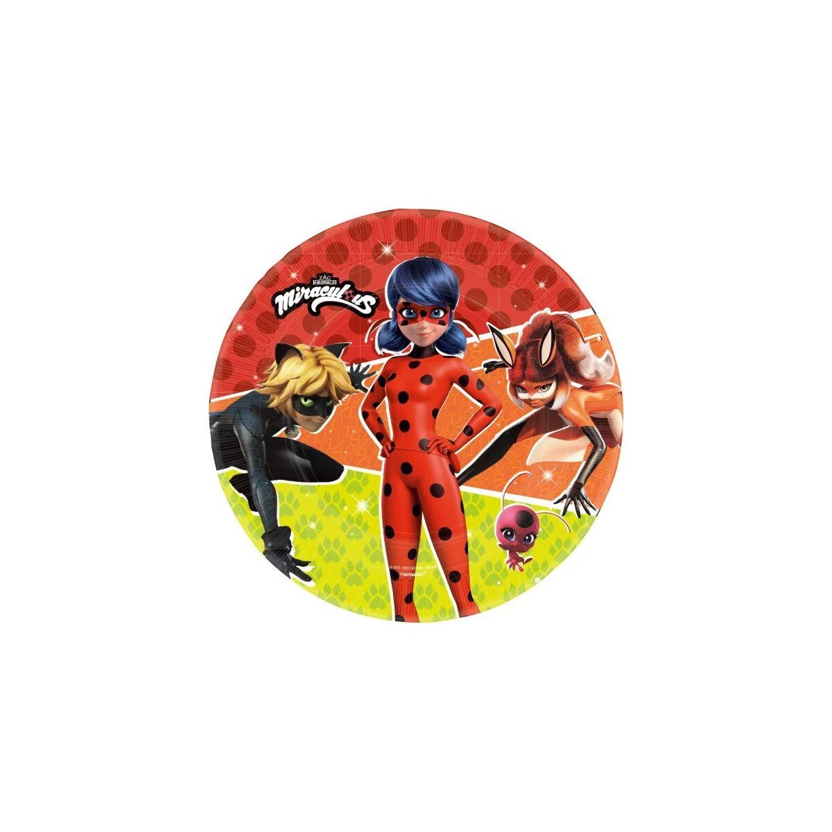 Miraculous - Ladybug Kindergeschirr-Set Miraculous Geschichten von Ladybug und Cat Noir Kwami