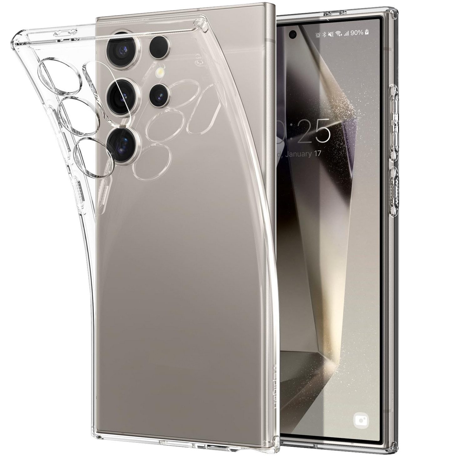 Handyhülle Für Samsung Galaxy S25 Ultra Schock TPU Schutz Handy Hülle Transparent