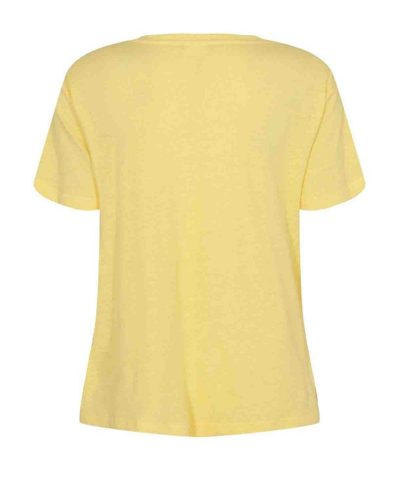 nümph T-Shirt V-Kragen T-Shirt für Damen (1-tlg., keine Angabe)