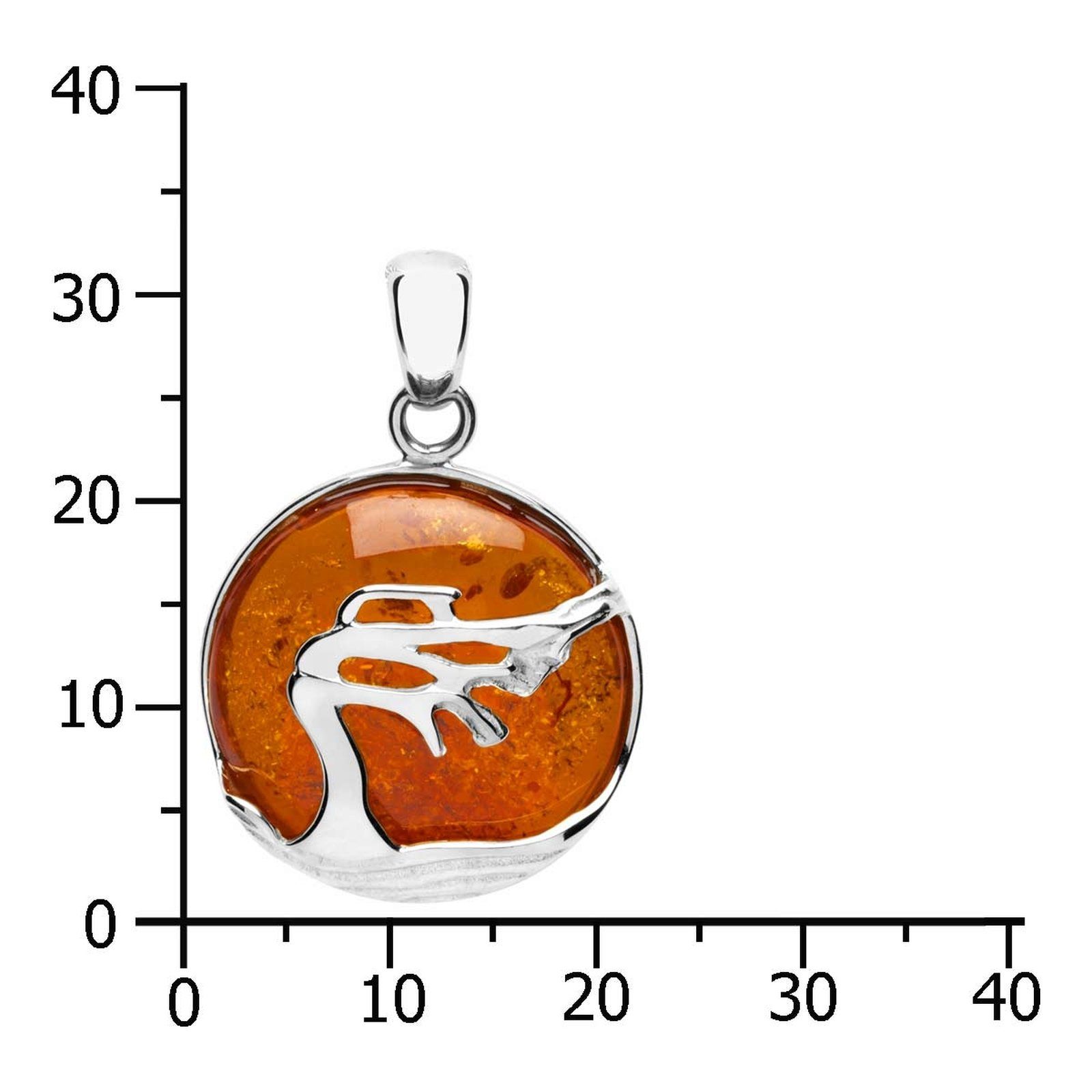 OSTSEE-SCHMUCK Kettenanhänger - Windflüchter 21 mm günstig online kaufen