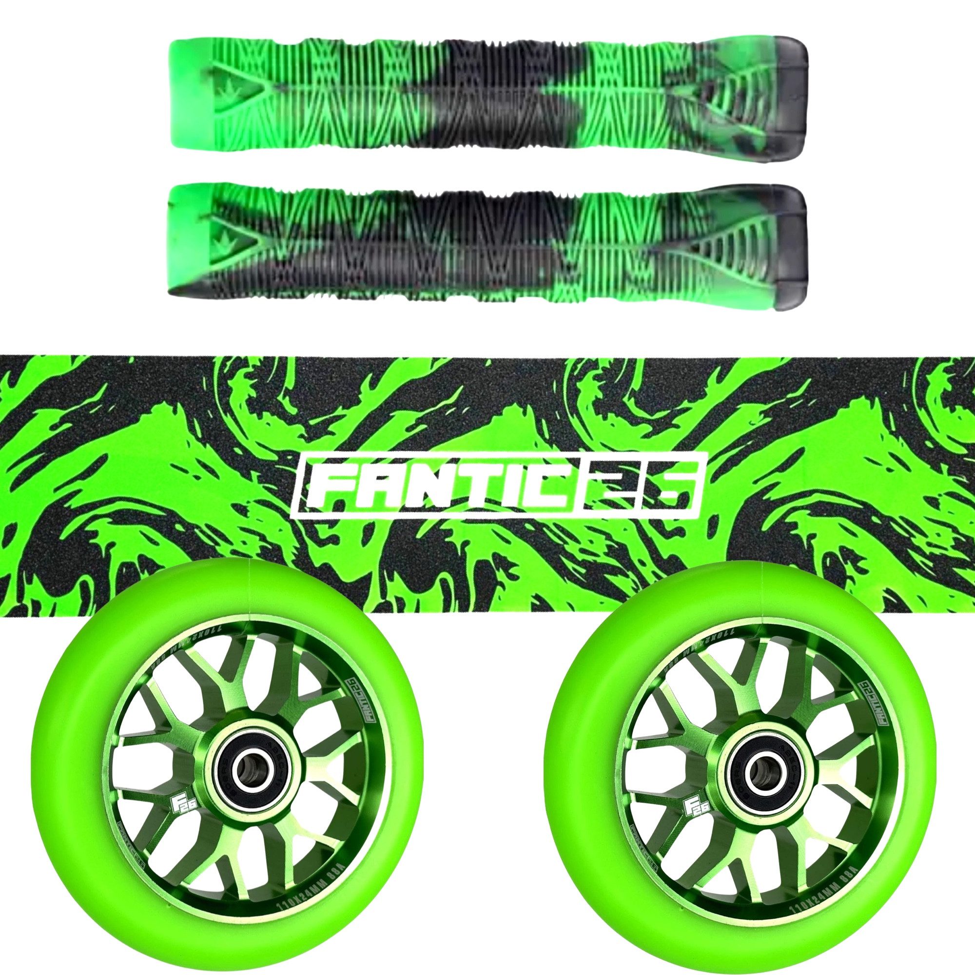 Fantic26 Stuntscooter A+ Fantic26 Stunt-Scooter Ersatzteile Bundle Spar-Sets
