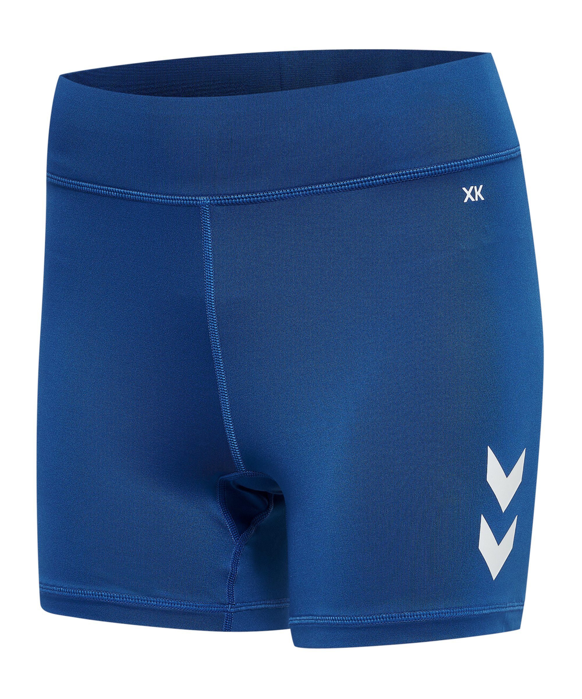 hummel Sporthose hmlCORE XK Damen blau Hipsters