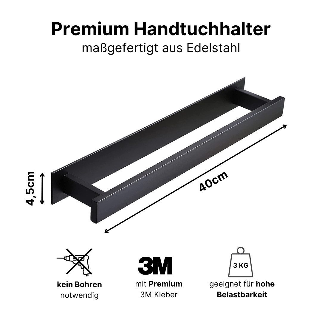 LIVINA HOME Handtuchhaken Handtuchhaken Haken selbstklebend, Handtuchhalter ohne Bohren, Badezimmer, Bad, Küche – Bild 5 von 5