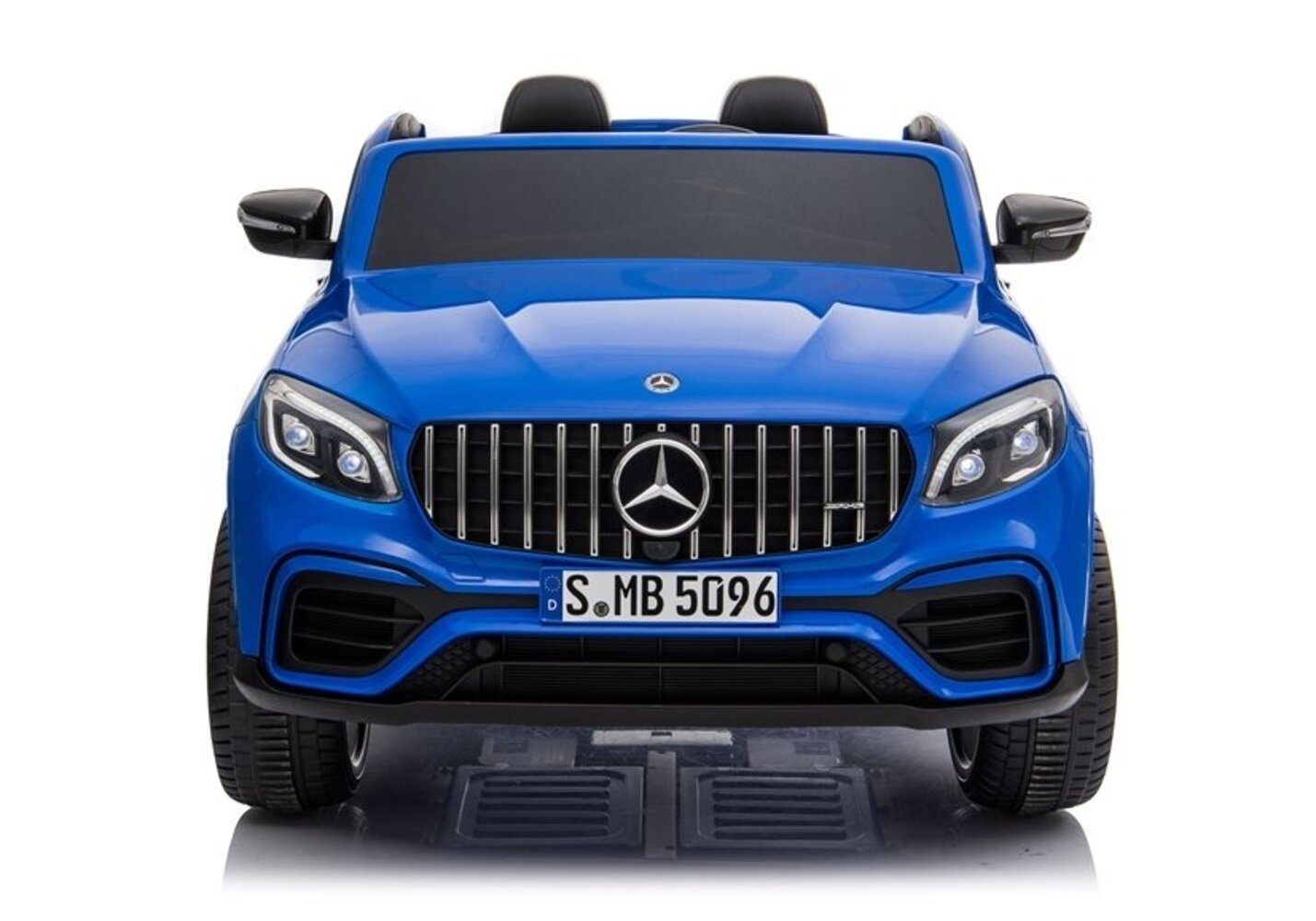 Mercedes SUV GLC63s 14Ah Elektro-Kinderauto 4x35W 2x12V 2-Sitzer Elektroauto Blau BoGi