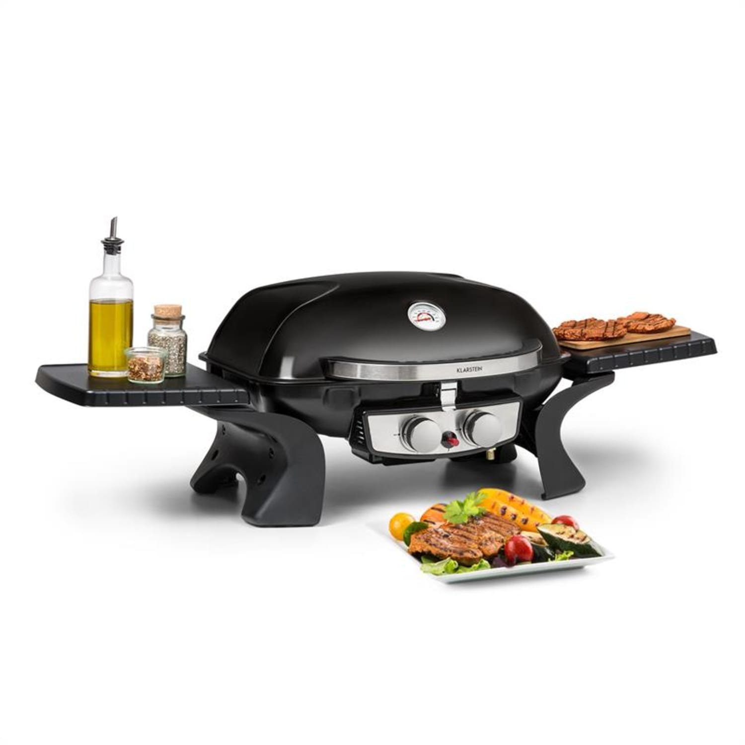 Klarstein Gasgrill Parforce Duo, Set