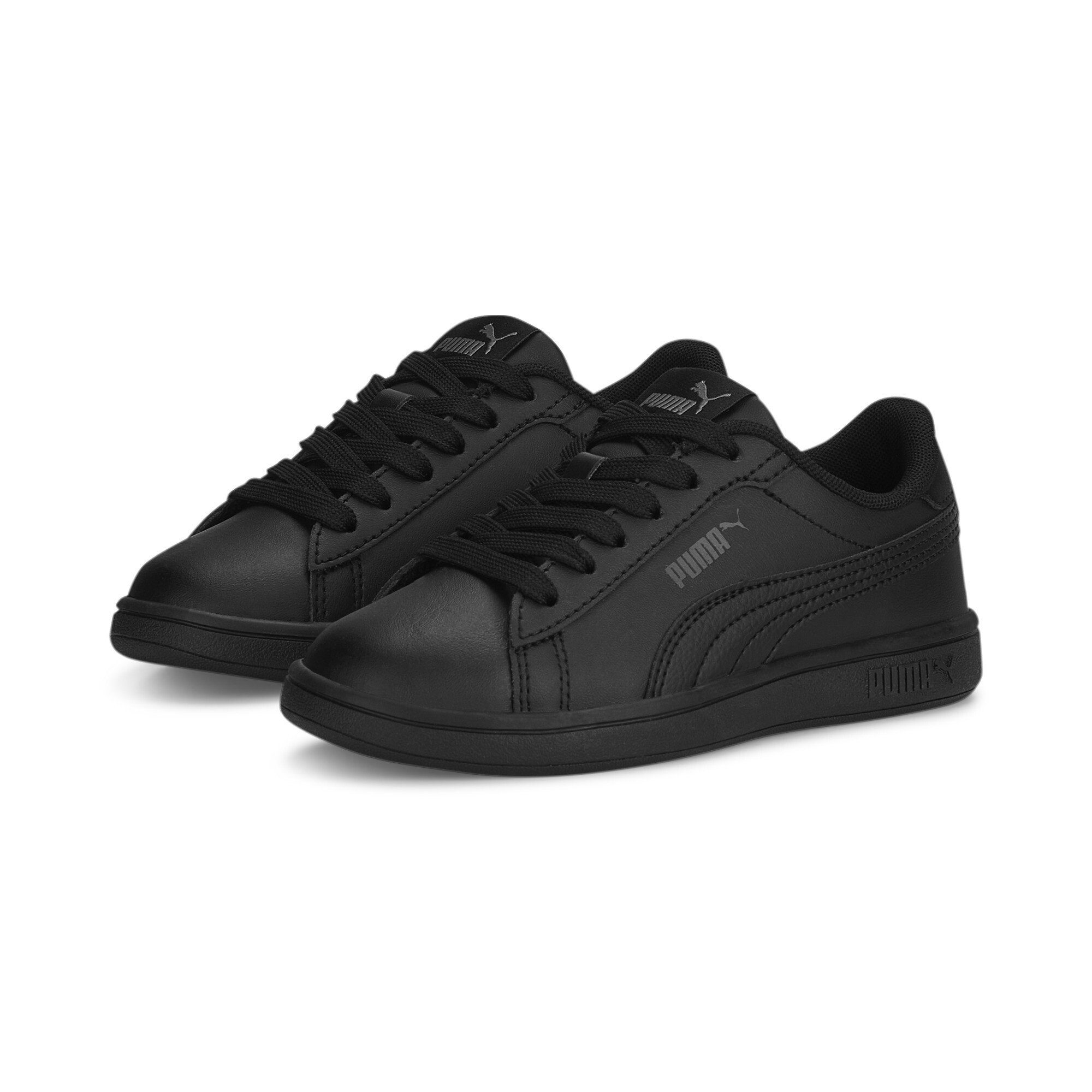 PUMA Smash 3.0 Black Schuhe L Shadow Gray Sneaker