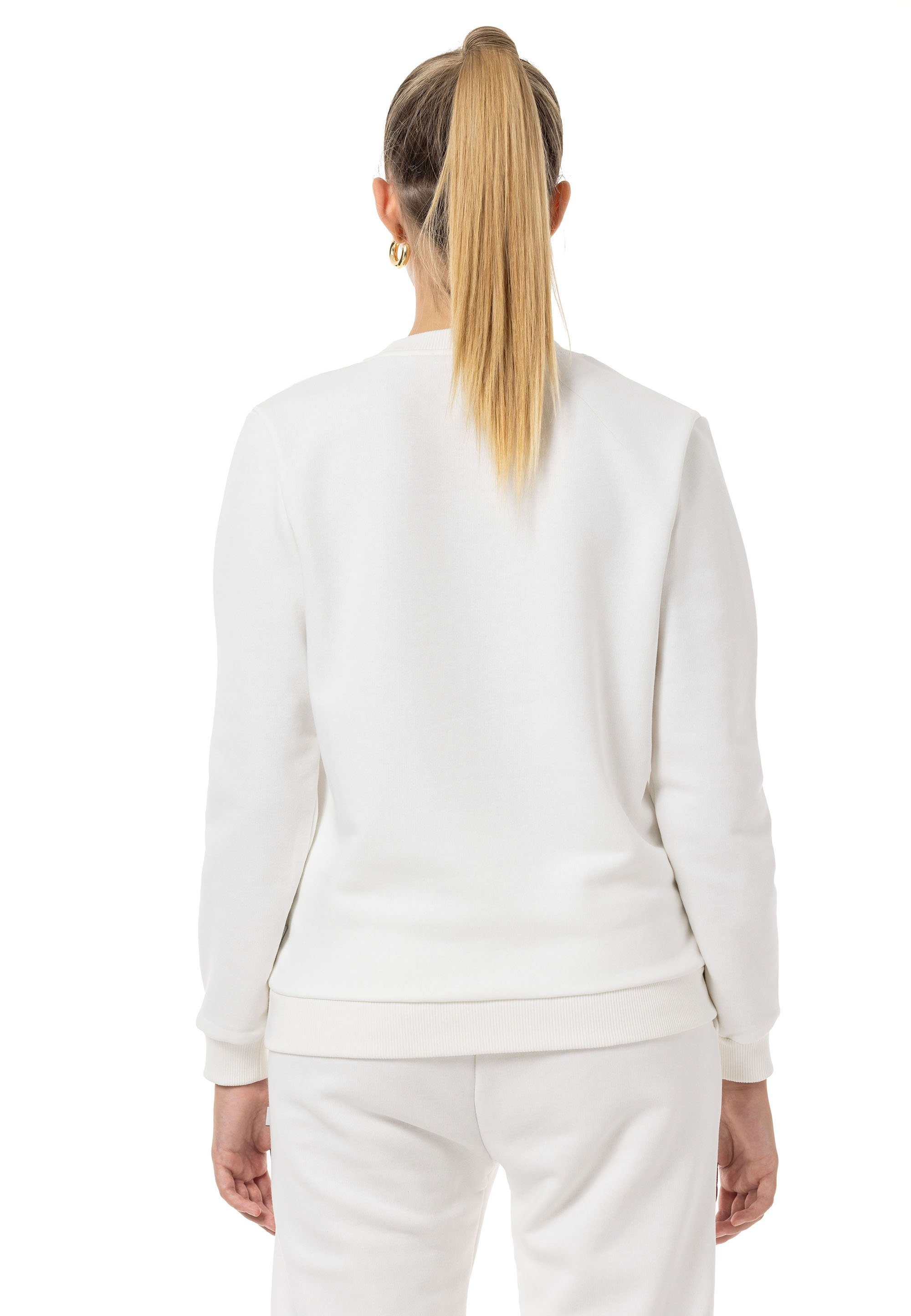 Premium Sweatshirt Qualität (Spar-Set, mit Premium Basic Ecru Jogginganzug 2-tlg), Sweatpant RedBridge
